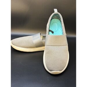 Crocs Literide Womens Size 8 Slip On Sneakers Gray  Mesh Shoes 205727